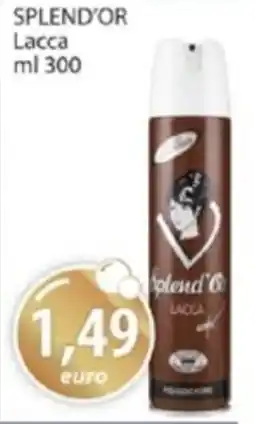 Acqua & Sapone SPLEND'OR Lacca offerta