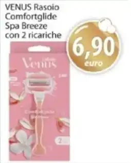 Acqua & Sapone VENUS Rasoio Comfortglide Spa Breeze con 2 ricariche offerta