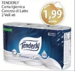 Acqua & Sapone TENDERLY Carta Igienica Carezza di Latte offerta