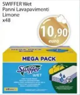 Acqua & Sapone SWIFFER Wet Panni Lavapavimenti Limone offerta