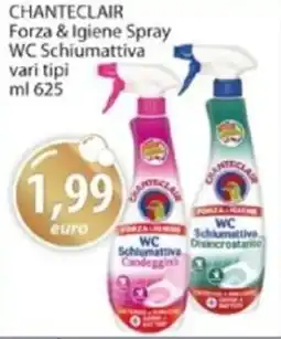 Acqua & Sapone CHANTECLAIR Forza & Igiene Spray WC Schiumattiva vari tipi offerta