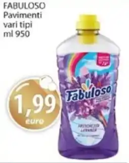 Acqua & Sapone FABULOSO Pavimenti vari tipi offerta