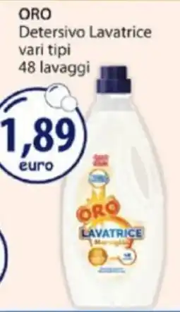 Acqua & Sapone ORO Detersivo Lavatrice vari tipi offerta