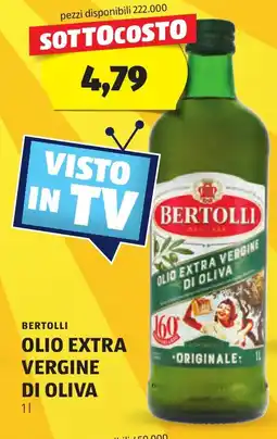 ALDI Bertolli olio extra vergine di oliva offerta