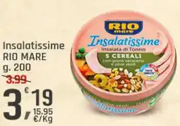 Supermercati Dok Insalatissime rio mare offerta