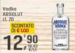 Supermercati Dok Vodka absolut offerta
