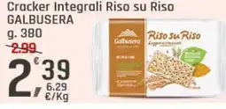 Supermercati Dok Cracker integrali riso su riso galbusera offerta
