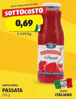 ALDI Santa rosa passata offerta