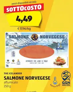 ALDI The icelander salmone norvegese offerta