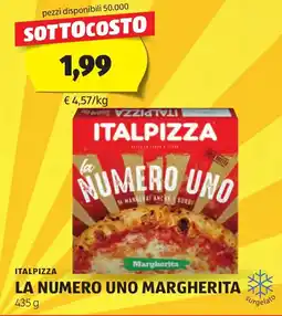 ALDI Italpizza la numero uno margherita offerta