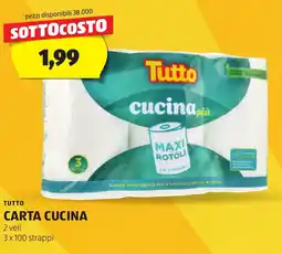 ALDI Tutto carta cucina offerta