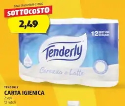 ALDI Tenderly carta igienica offerta
