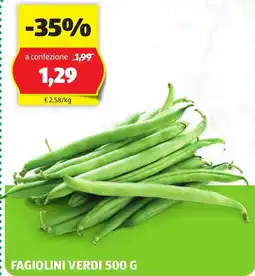 ALDI Fagiolini verdi offerta