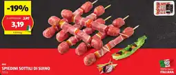 ALDI Bbq spiedini sottili di suino offerta