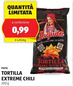 ALDI Pata tortilla extreme chili offerta