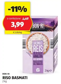 ALDI Bon-ri riso basmati offerta
