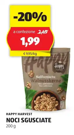 ALDI Happy harvest noci sgusciate offerta