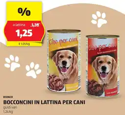 ALDI Romeo bocconcini in lattina per cani offerta