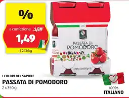 ALDI I colori del sapore passata di pomodoro offerta