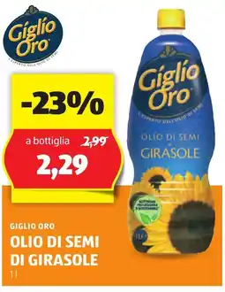 ALDI Giglio oro olio di semi di girasole offerta