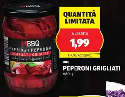 ALDI Bbq peperoni grigliati offerta