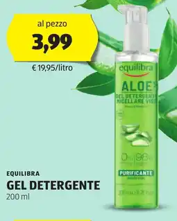 ALDI Equilibra gel detergente offerta