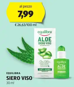 ALDI Equilibra siero viso offerta