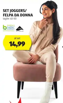 ALDI Set joggers/ felpa da donna offerta