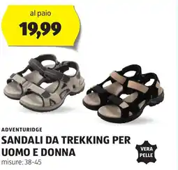 ALDI Adventuridge sandali da trekking per uomo e donna offerta