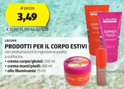 ALDI Lacura prodotti per il corpo estivi offerta