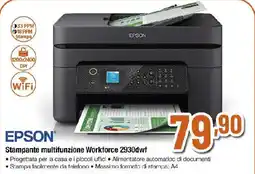 Ipercoop EPSON Stampante multifunzione Workforce 2930dwf offerta