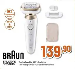 Ipercoop BRAUN EPILATORE SES90113D offerta