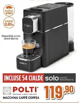 Ipercoop Polti macchina caffè coffea offerta