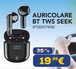 Euronics Auricolare bt tws seek offerta