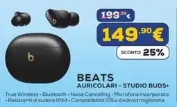 Euronics Beats auricolari - studio buds+ offerta