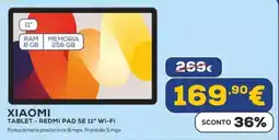 Euronics XIAOMI TABLET REDMI PAD SE 11" Wi-Fi offerta