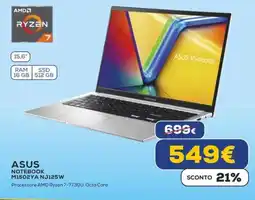 Euronics ASUS NOTEBOOK M1502YA NJ125W offerta