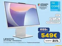 Euronics LENOVO ALL IN ONE - FOHNO02CIX offerta