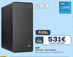 Euronics HP DESKTOP-M01 F2084NL offerta
