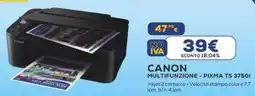 Euronics CANON MULTIFUNZIONE - PIXMA TS 3750I offerta