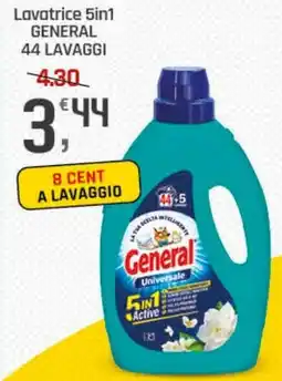 Supermercati Dok Lavatrice 5in1 general 44 lavaggi offerta