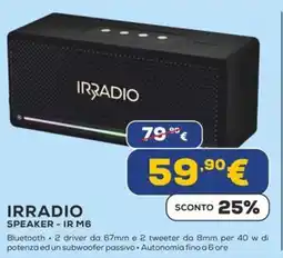 IRRADIO SPEAKER - IR M6