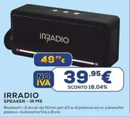 Euronics IRRADIO SPEAKER - IR M5 offerta