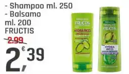 Supermercati Dok - shampoo - balsamo fructis offerta