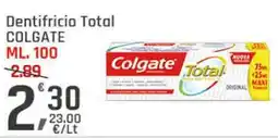 Supermercati Dok Dentifricio total colgate offerta
