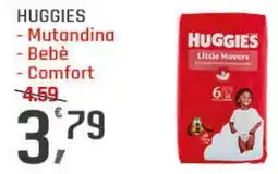 Supermercati Dok Huggies - mutandina - bebè - comfort offerta