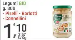 Supermercati Dok Legumi bio - piselli - borlotti - cannellini offerta