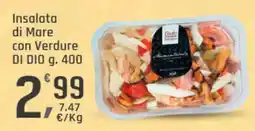 Insalata di mare con verdure di dio