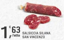 Supermercati Dok Salsiccia silana san vincenzo offerta