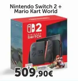 Euronics Nintendo Switch 2 + Mario Kart World offerta
